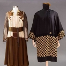 WOOL DRESS &amp; GABARDINE DAY COAT, 1915-1920