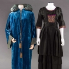VELVET OPERA COAT &amp; SILK DRESS, 1915-1920