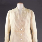 CREAM LINEN WALKING SUIT, 1910