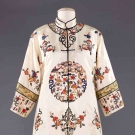 EMBROIDERED SATIN EXPORT COAT, CHINA