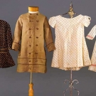 FOUR TODDLERS' GARMENTS, MID 19TH C