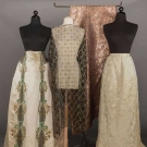 THREE DECONSTRUCTED EVENING SKIRTS, 1880-1910