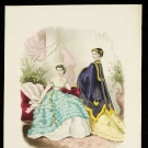 17 FASHION PLATES, PARIS, 1860s