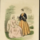 23 FASHION PLATES, PARIS, 1840s