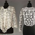 TWO IRISH CROCHET BLOUSES, 1910-1915