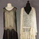TWO EVENING GOWNS, 1925 &amp; 1935
