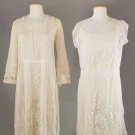 TWO LACE TEA GOWNS, 1915 &amp; 1925
