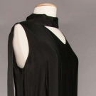 EMBROIDERED SATIN &amp; LAME DRESS, 1920s