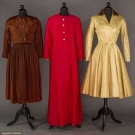 TWO DRESSES &amp; ONE COAT, 1950-1960s