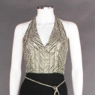 JEWELED STAVROPOULOS JUMP SUIT, 1980s