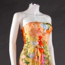 PRINTED SUMMER JUMPSUIT ENSEMBLE, LATE 1950s