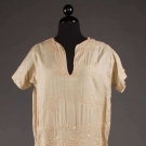 EMBROIDERED PONGEE DRESS, 1920s