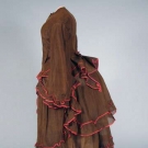 THREE PIECE DAY DRESS, LATE 1860s