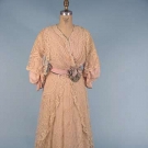 CREAM LACE TEA GOWN, c. 1913