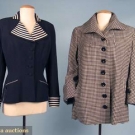 LILLI ANN WOOL SWING JACKET, 1950s