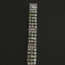 DIAMOND, CHRYSOBERYL &amp; GOLD BRACELET, 20th C