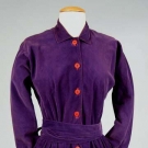 CLAIRE McCARDELL CORDUROY DRESS, 1950s
