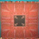 EUROPEAN WOVEN PAISLEY SHAWL, c. 1850