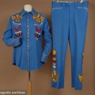 TURK EMBROIDERED WESTERN OUTFIT 1950-1960s