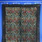 SPINELLA STENCILED SILK VELVET PANEL, 20th C