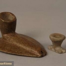 SIOUX CARVED STONE PIPE, 19th C