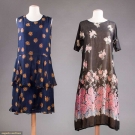 2 PRINTED DRESSES: 1 DAY &amp; 1 PARTY, 1920s