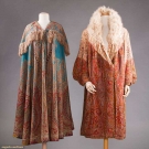 2 WOOL PAISLEY COATS, 19TH-20TH C