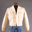 MAN'S WHITE WINDBREAKER, GERMANY, 1940