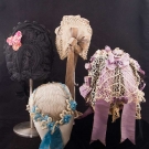 4 BONNETS, 1860-1880
