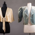 MOLYNEUX BLUE VELVET JACKET, c. 1938