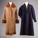 2 WOOL DAY COATS, 1920s &amp; 1930s