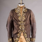 MAN'S EMBROIDERED FROCK COAT, c. 1780