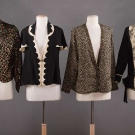 4 BLACK &amp; WHITE JACKETS, 1920-1940