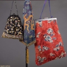 3 EMBROIDERED LADIES BAGS, CHINA