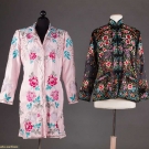 TWO EMBROIDERED SILK JACKETS, ASIA