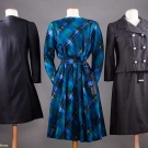 THREE WOOL DESIGNER DRESSES, 1960s
