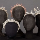 5 WEDDING CORONETS, 1890-1930s