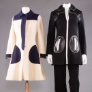 TWO MOD WOOL OUTFITS, MID 1960s
