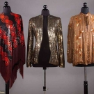 THREE ADOLFO EVENING JACKETS, 1970s