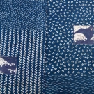 TWO INDIGO BORO QUILTS, JAPAN, LATE 19th C.