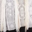 4 NORMANDY LACE BEDSPREADS, 19TH C.