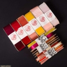 15 ROLLS OF "SHEPHERD &amp; MOUSQETAIRE" RIBBON, FRANCE, LATE 19TH C.