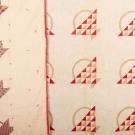 2 FLOWER BASKET QUILTS, EARLY 20TH C.