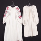 2 ETHNIC DRESSES, c. 1900