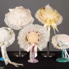 5 EDWARDIAN -STYLE DOLL HATS