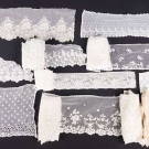 LACE &amp; NET YARDAGE, 19th &amp; EARLY 20TH C.