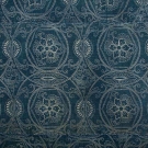 WAX RESIST INDIGO COVERLET, CHINA