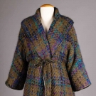 TWO BONNIE CASHIN WOOL PLAID COATS, 1950-1960s