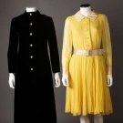SOPHIE PARTY DRESS &amp; VELVET EVENING COAT, 1960-1970