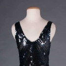 SEQUIN ENCRUSTED EVENING GOWN, 1930s
